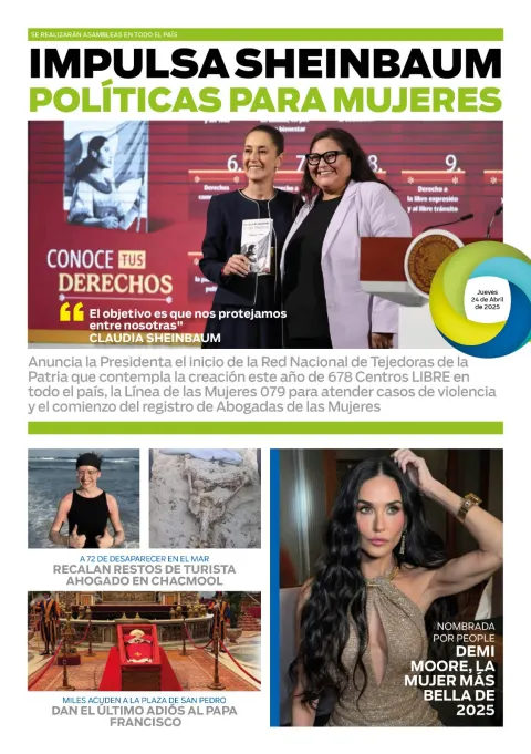 Portada de El Quintana Roo (contraportada)