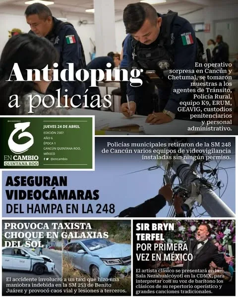 Portada de En Cambio - Quintana Roo (contraportada)