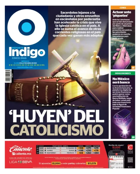 Portada de Reporte Indigo