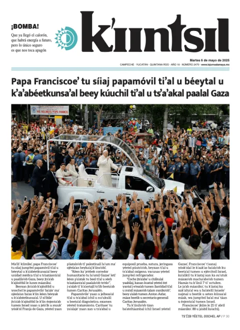Portada de La Jornada - Kiintsil
