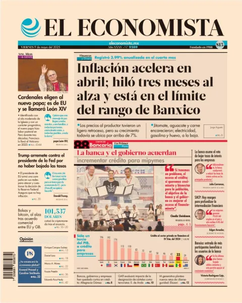 Portada de El Economista