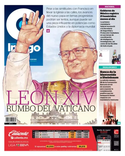 Portada de Reporte Indigo