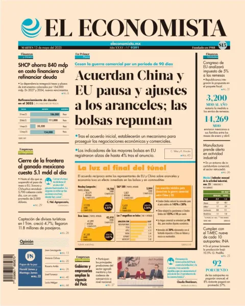 Portada de El Economista
