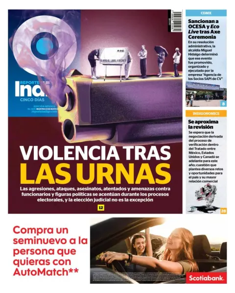 Portada de Reporte Indigo