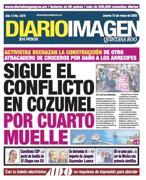 Portada de Diario Imagen Quintana Roo