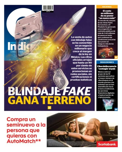 Portada de Reporte Indigo