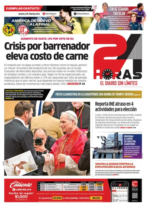 Portada de 24 Horas