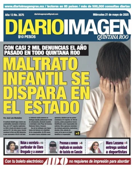 Portada de Diario Imagen Quintana Roo