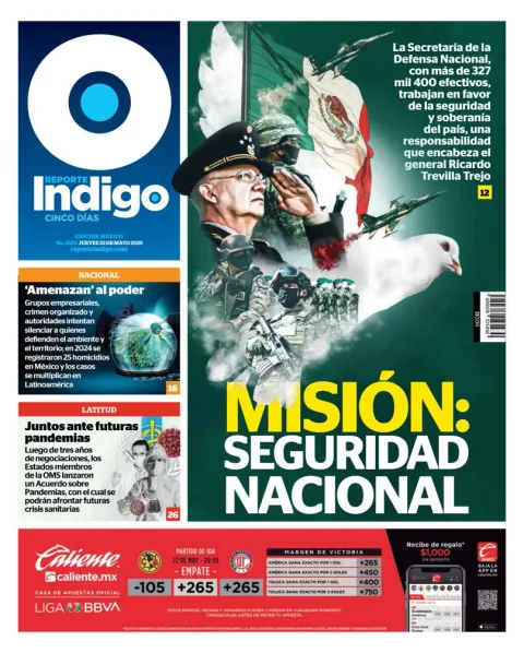 Portada de Reporte Indigo