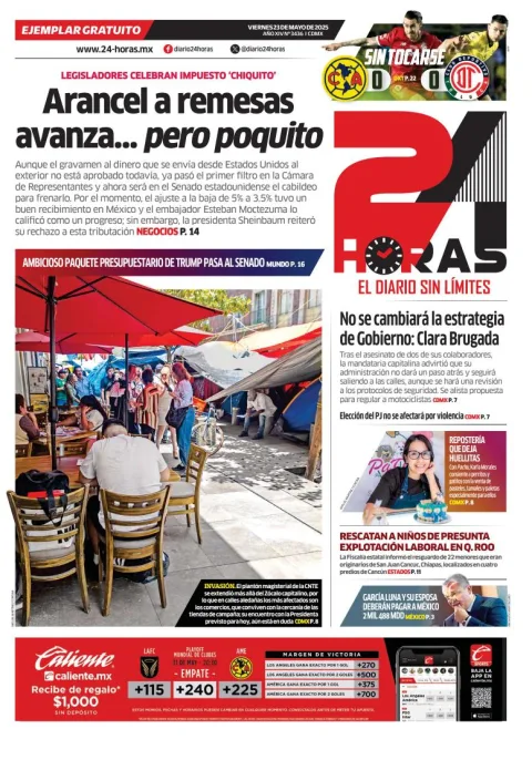 Portada de 24 Horas