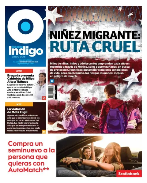 Portada de Reporte Indigo