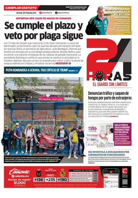 Portada de 24 Horas