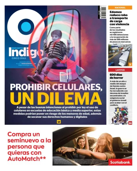 Portada de Reporte Indigo