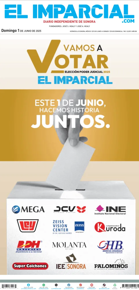 Portada de El Imparcial