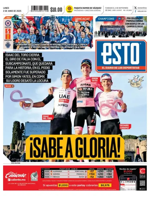Portada de Esto