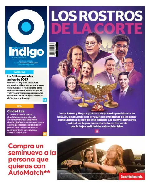 Portada de Reporte Indigo