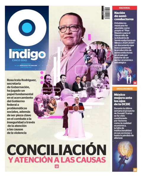 Portada de Reporte Indigo del miércoles, 4 de junio de 2025