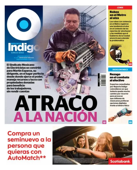 Portada de Reporte Indigo