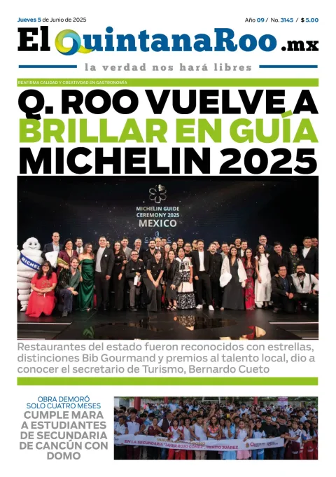 Portada de El Quintana Roo (portada)