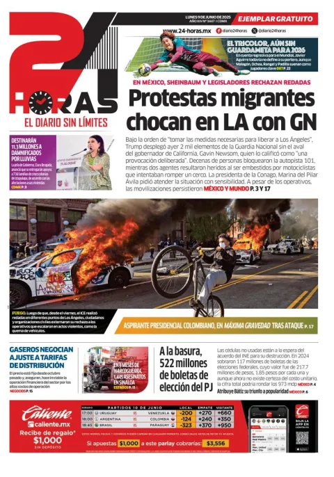Portada de 24 Horas