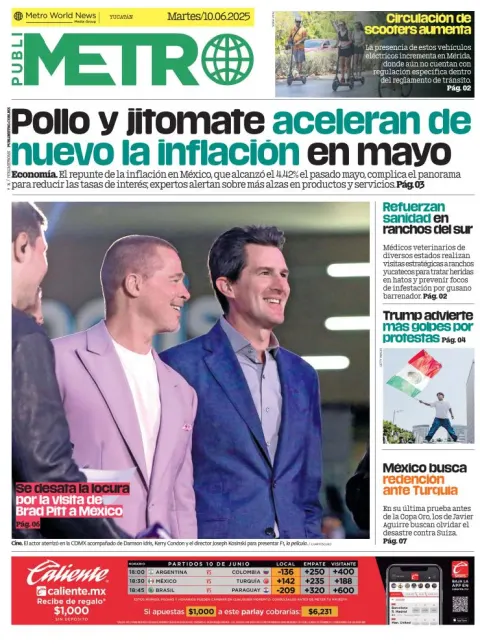 Portada de Publimetro Merida