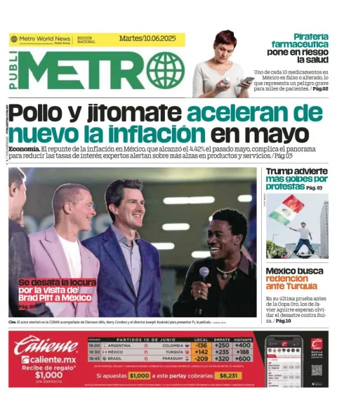 Portada de Publimetro Guadalajara