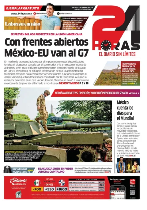 Portada de 24 Horas