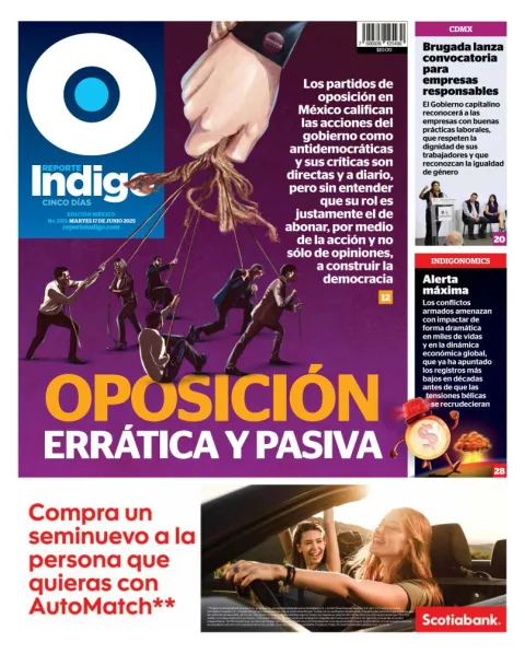 Portada de Reporte Indigo
