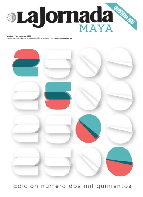 Portada de La Jornada Maya Quintana Roo del martes, 17 de junio de 2025