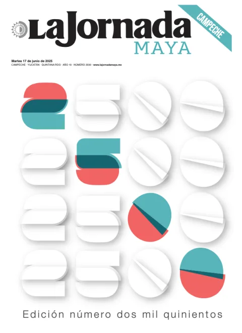 Portada de La Jornada Maya Campeche del martes, 17 de junio de 2025