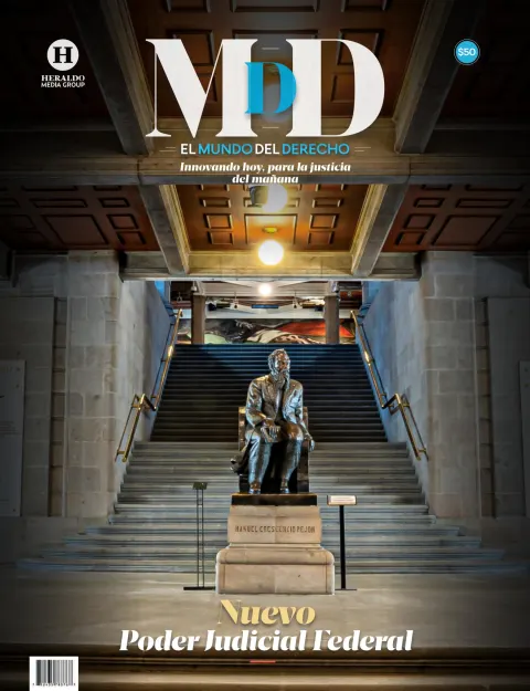 Portada de El Heraldo de Mexico - el Mundo del Derecho del 2025-06-18