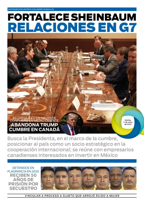 Portada de El Quintana Roo (contraportada) del martes, 17 de junio de 2025