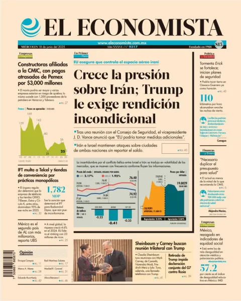 Portada de El Economista