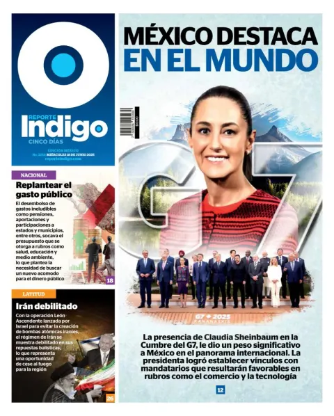 Portada de Reporte Indigo