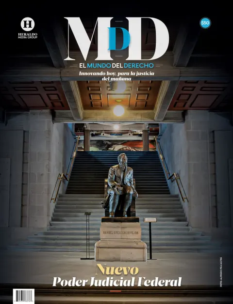 Portada de El Heraldo de Mexico - el Mundo del Derecho del 2025-06-19
