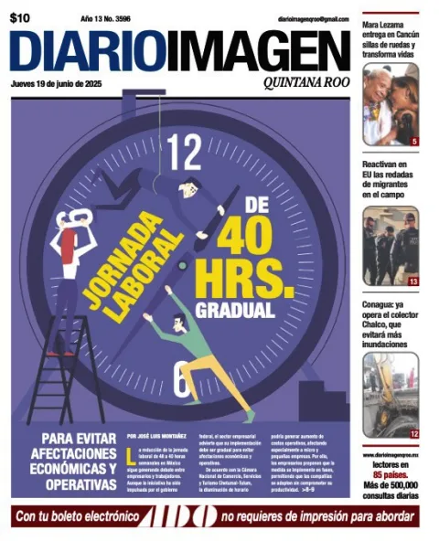 Portada de Diario Imagen Quintana Roo