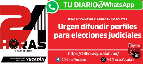Portada de 24 Horas Yucatan