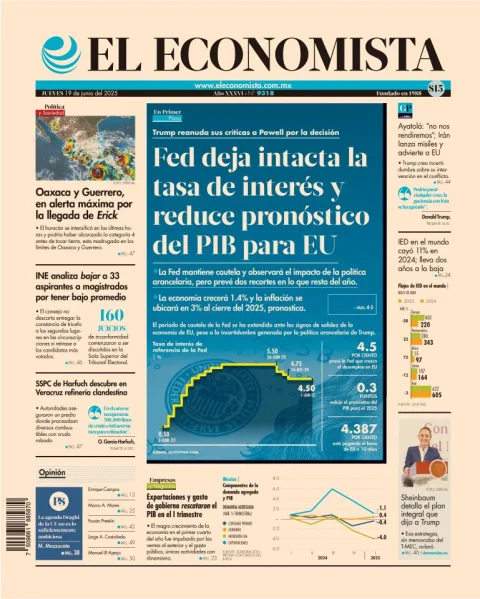 Portada de El Economista
