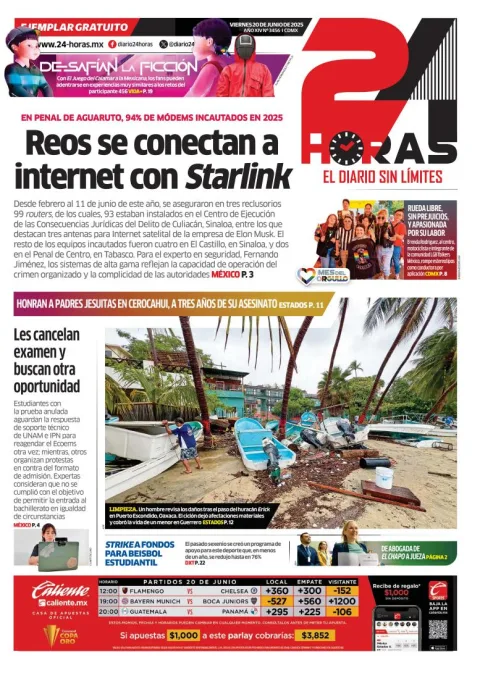 Portada de 24 Horas