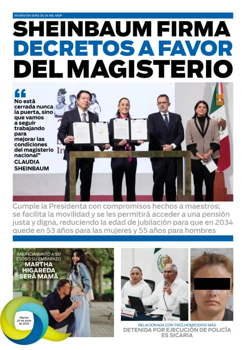 Portada de El Quintana Roo (contraportada)