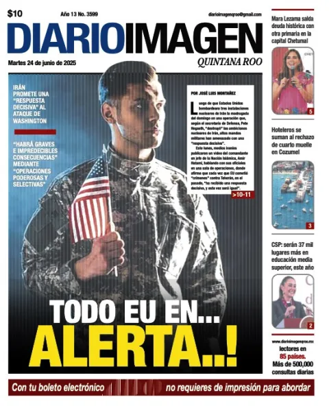 Portada de Diario Imagen Quintana Roo