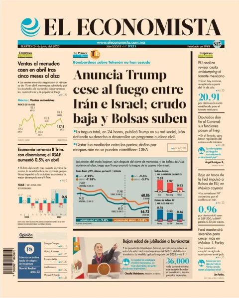 Portada de El Economista