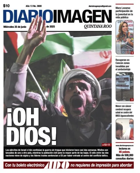 Portada de Diario Imagen Quintana Roo