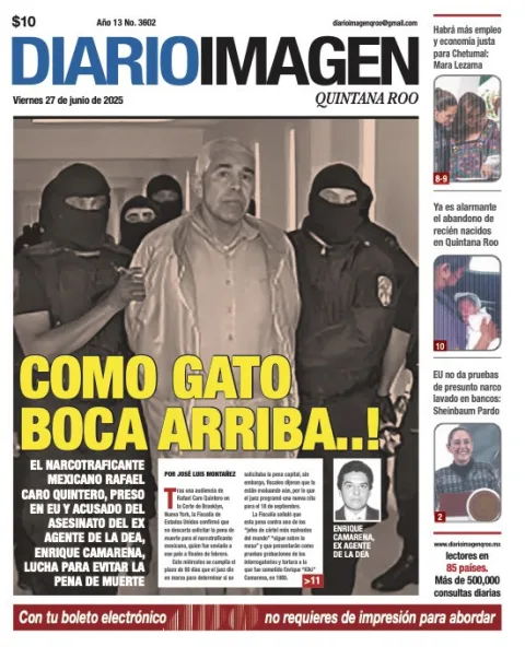 Portada de Diario Imagen Quintana Roo