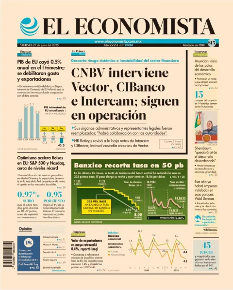 Portada de El Economista