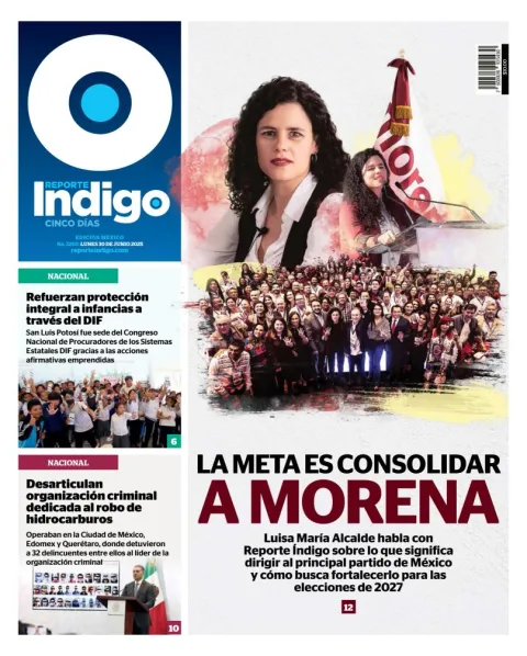 Portada de Reporte Indigo