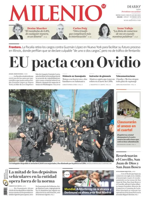Portada de Milenio Leon