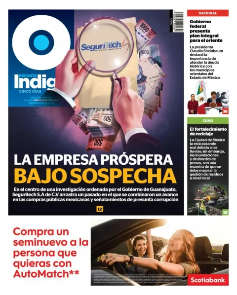 Portada de Reporte Indigo