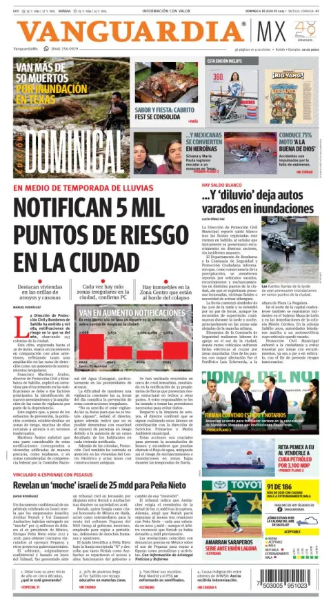 Portada de Vanguardia