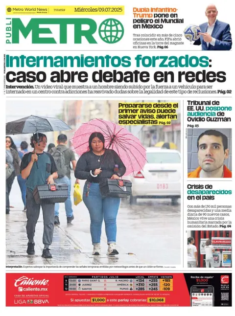 Portada de Publimetro Merida